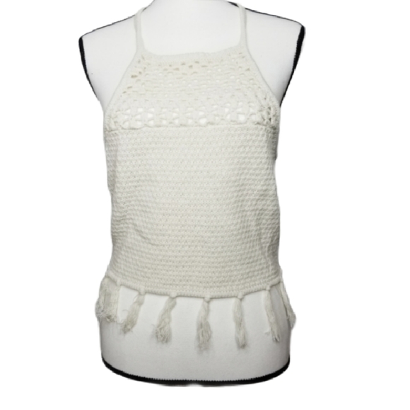 Ten Sixty Sherman Tops - LAST CHANCE! TEN SIXTY SHERMAN CROCHET HALTER TOP